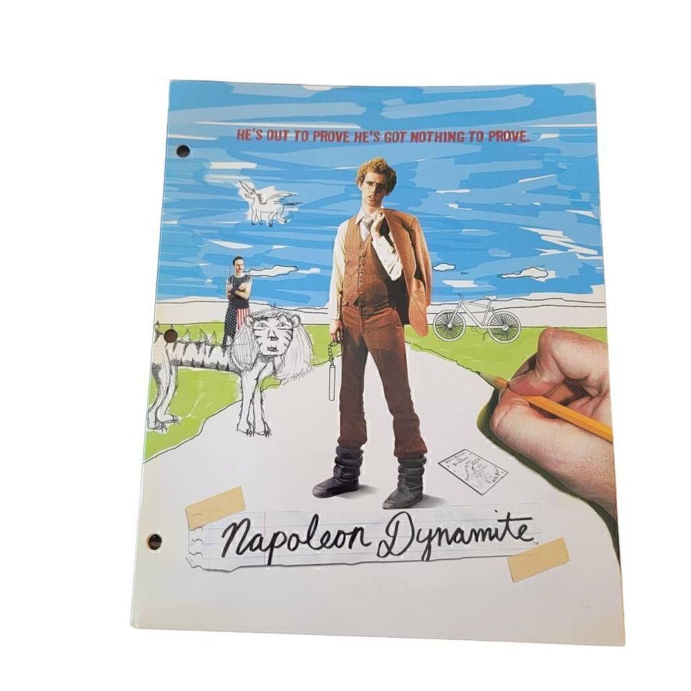 Napoleon Dinomite Folder School 2005 Liger Geeky Class President Y2K Innovative